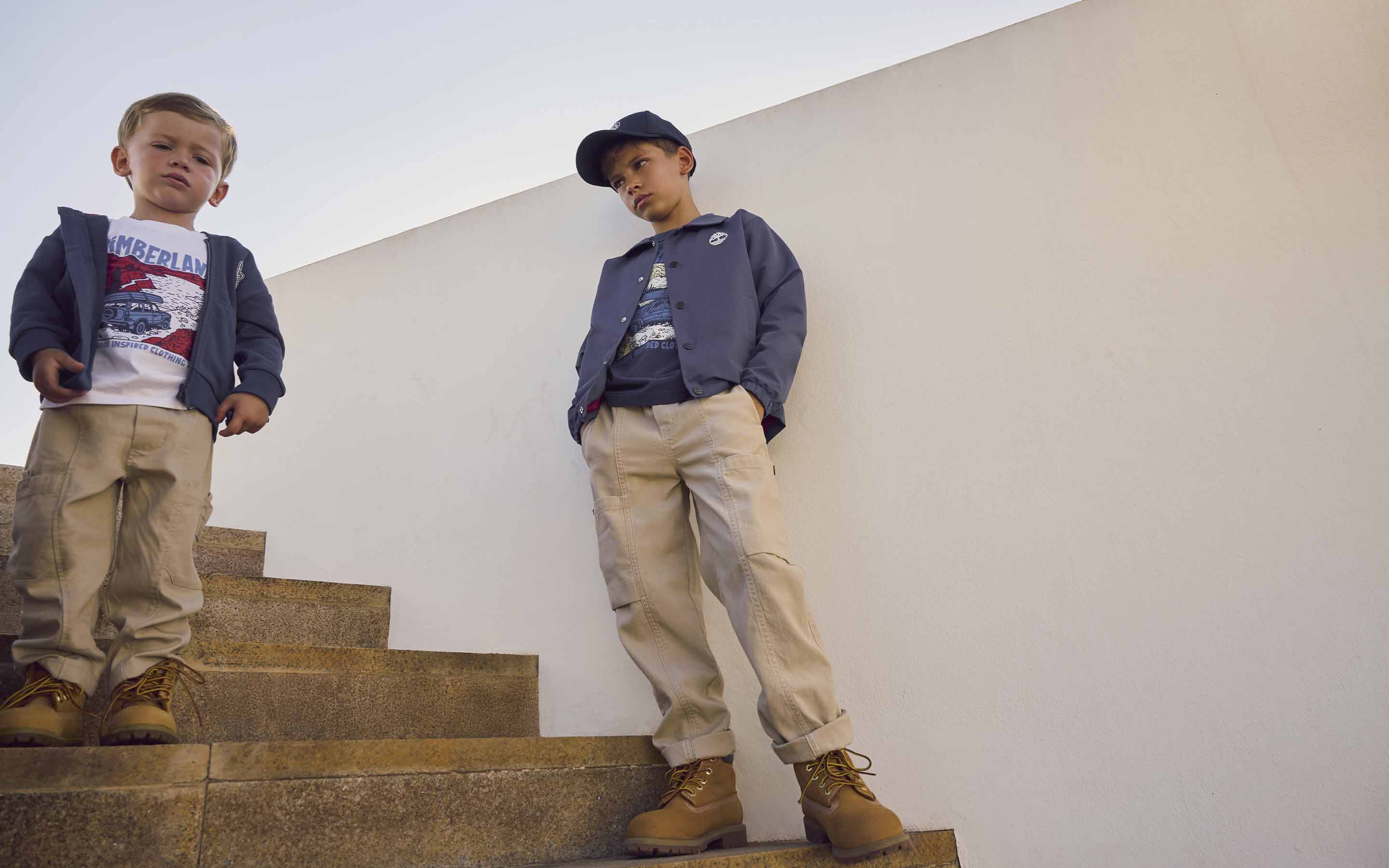 Gorra Timberland para ni&ntilde;os, moda infantil.