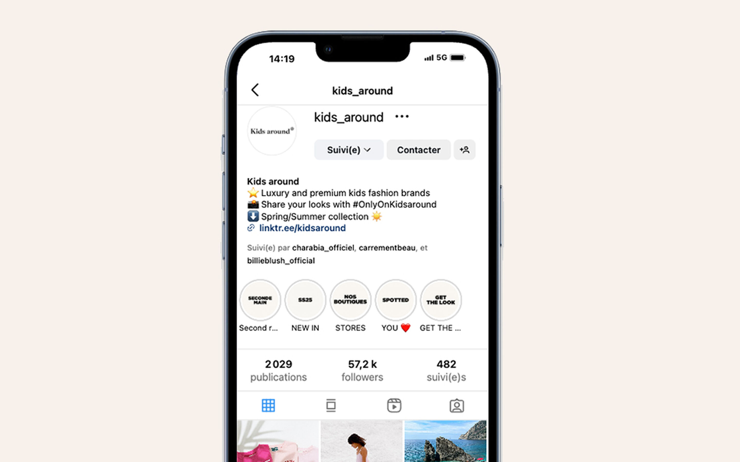 ropa infantil instagram niños por ahí