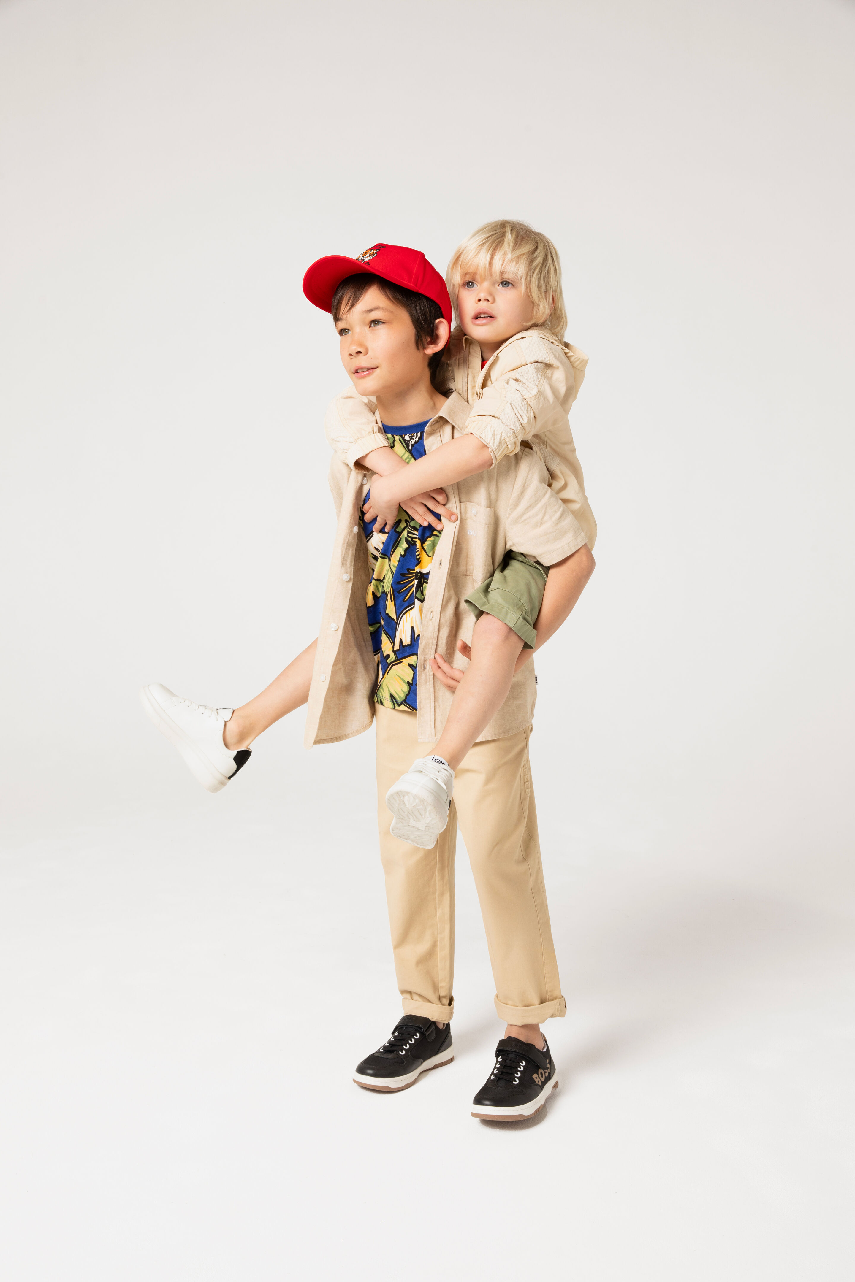 Colección infantil de lujo safari – ropa en tonos naturales