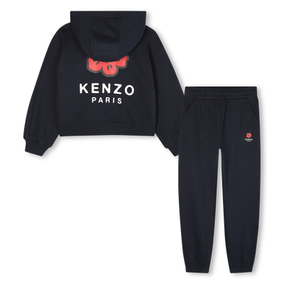 Conjunto de c&aacute;rdigan y pantal&oacute;n de felpa KENZO KIDS NI&Ntilde;A