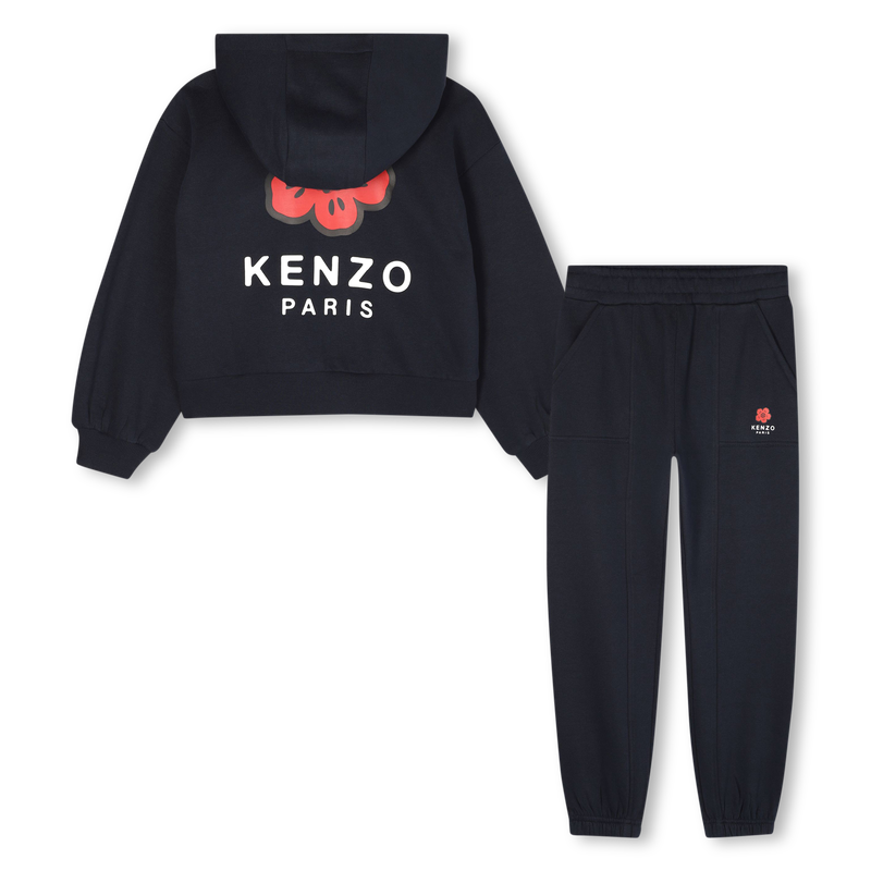 Conjunto de c&aacute;rdigan y pantal&oacute;n de felpa KENZO KIDS 
                        NI&Ntilde;A