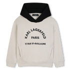 Sudadera con capucha KARL LAGERFELD KIDS 
                    NI&Ntilde;O