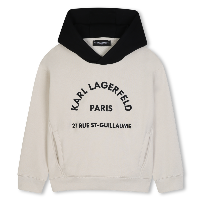 Sudadera con capucha KARL LAGERFELD KIDS 
                        NI&Ntilde;O