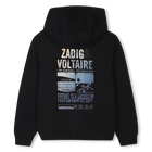 Chaqueta con capucha ZADIG & VOLTAIRE 
                    NI&Ntilde;O