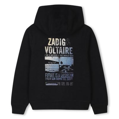 Chaqueta con capucha ZADIG & VOLTAIRE NI&Ntilde;O