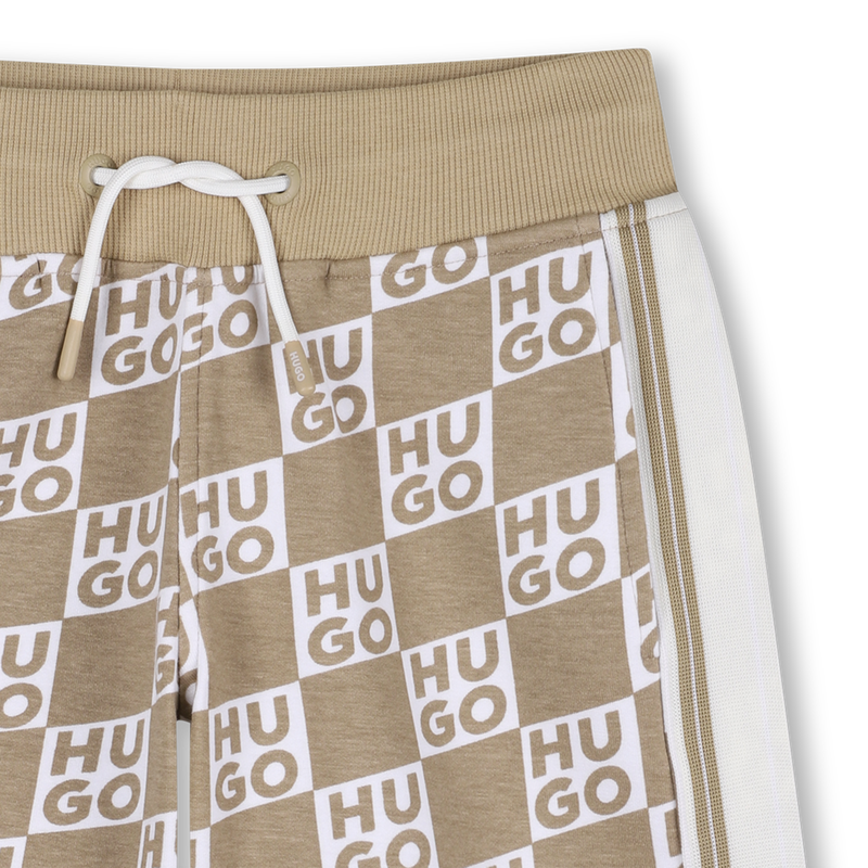 PANTALONES CORTOS JOGGER HUGO 
                        NI&Ntilde;O