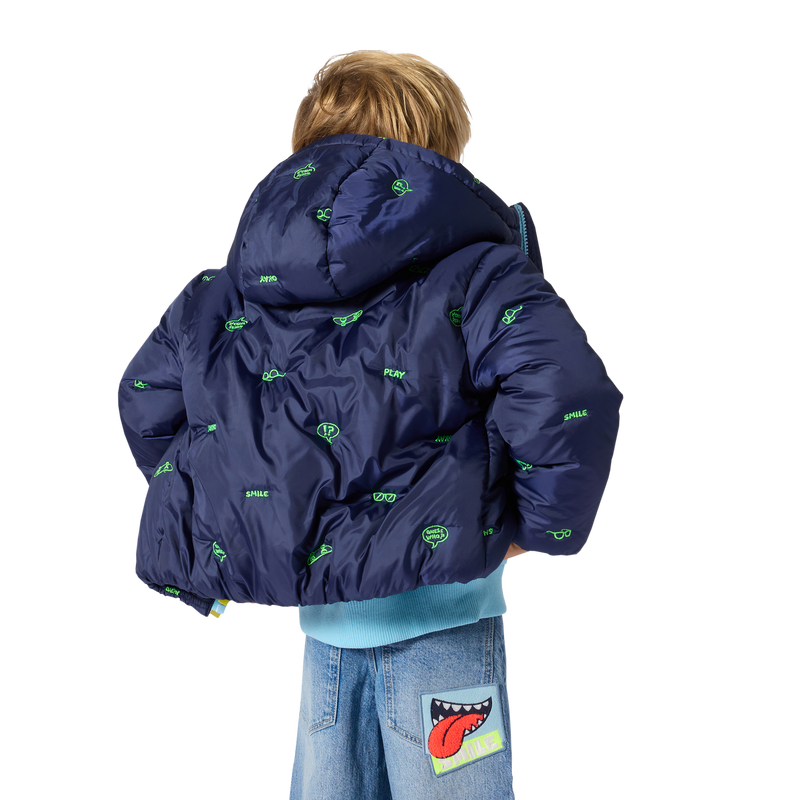 Chaqueta acolchada con capucha BILLIEBLUSH 
                        NI&Ntilde;O