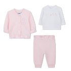 Conjunto de pantal&oacute;n, c&aacute;rdigan y camiseta BOSS 
                    NI&Ntilde;A