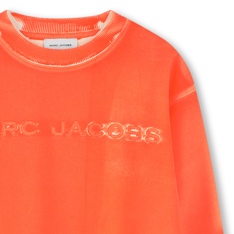 Sudadera de mulet&oacute;n de algod&oacute;n MARC JACOBS 
                        UNISEXO
