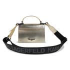 Bolso de mano en tejido recubierto de grano fino KARL LAGERFELD KIDS 
                    NI&Ntilde;A