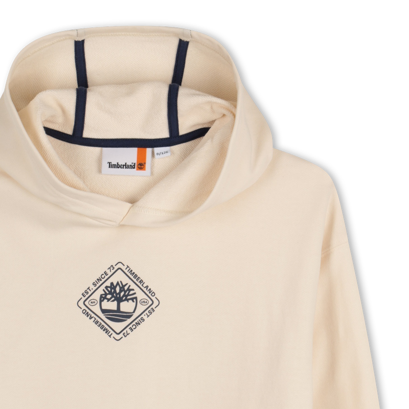 Sudadera con capucha y logo TIMBERLAND 
                        NI&Ntilde;O