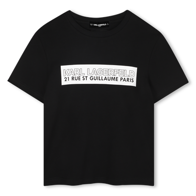 Camiseta de manga corta KARL LARGERFELD KIDS NI&Ntilde;O
