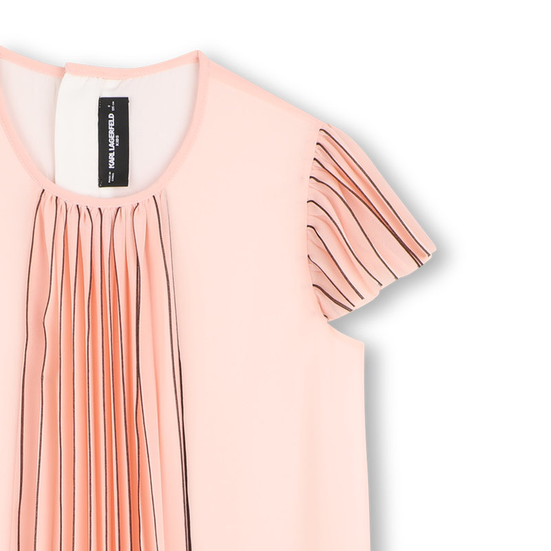 Vestido de manga corta KARL LAGERFELD KIDS 
                        NI&Ntilde;A