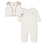 Conjunto de mono y c&aacute;rdigan TIMBERLAND 
                    NI&Ntilde;O