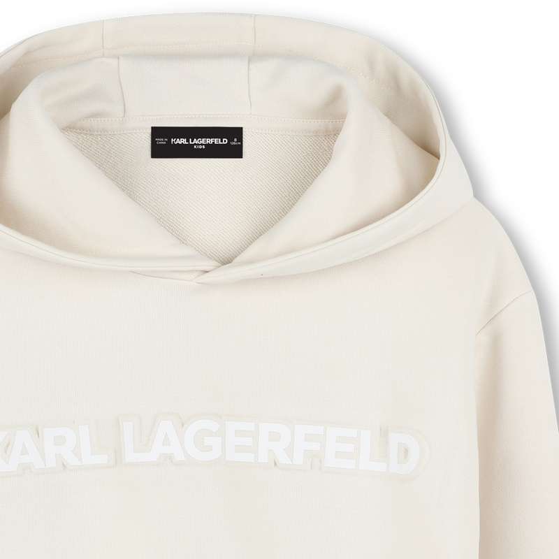 Sudadera con capucha KARL LAGERFELD KIDS 
                        NI&Ntilde;O