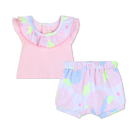 Conjunto camiseta + pantal&oacute;n corto BILLIEBLUSH 
                    NI&Ntilde;A