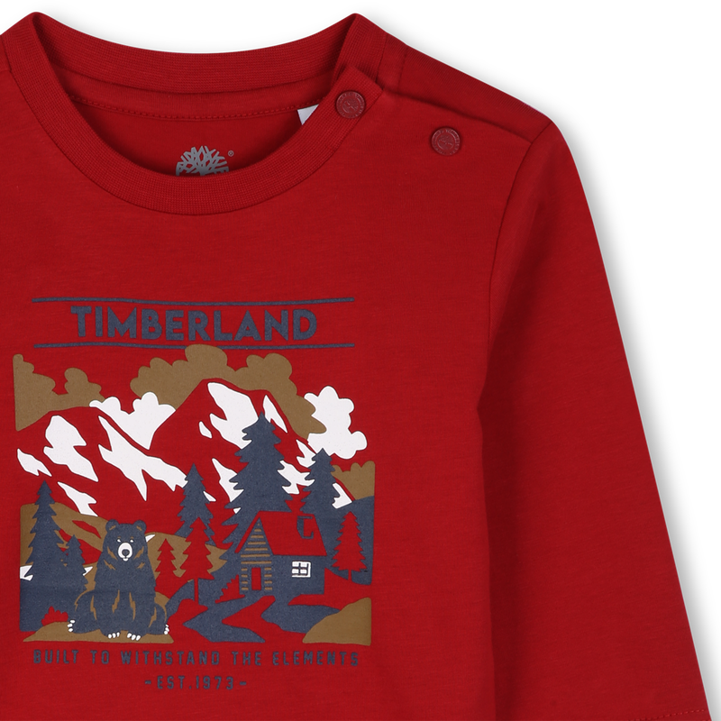Camiseta de manga larga TIMBERLAND 
                        NI&Ntilde;O