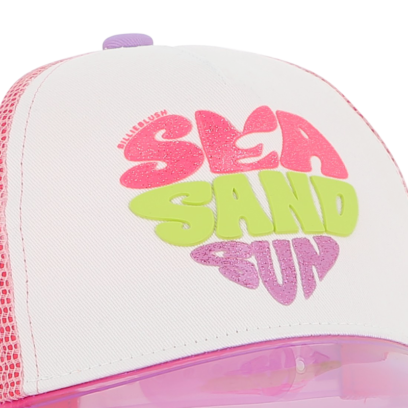 GORRA CON VISERA TRANSPARENTE BILLIEBLUSH 
                        NIÑA