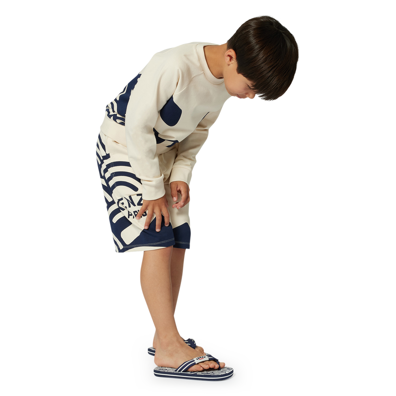 Su&eacute;ter de mulet&oacute;n de algod&oacute;n KENZO KIDS 
                        NI&Ntilde;O