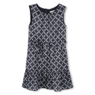 Vestido sin mangas de raso MICHAEL KORS 
                    NI&Ntilde;A