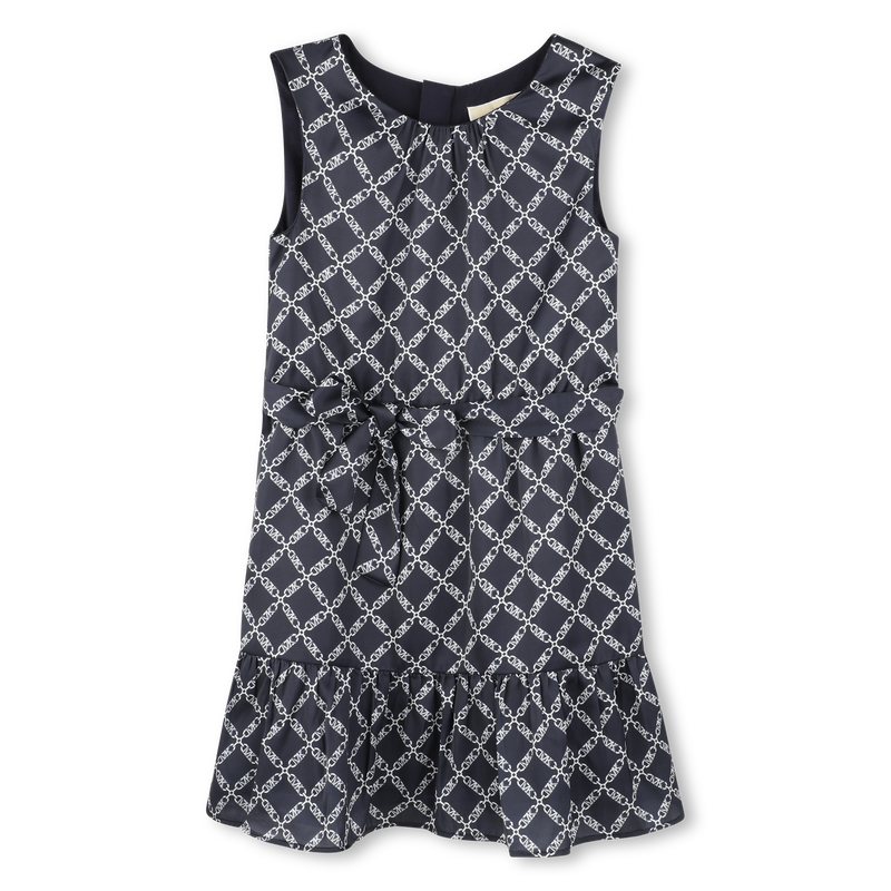 Vestido sin mangas de raso MICHAEL KORS 
                        NI&Ntilde;A