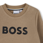 Sudadera de cuello redondo BOSS 
                    NI&Ntilde;O
