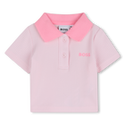 Conjunto polo + pantal&oacute;n corto BOSS 
                    NI&Ntilde;A