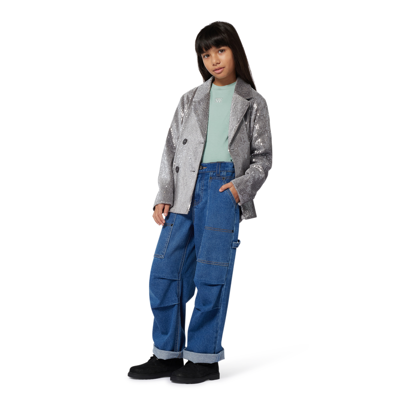 Camiseta de manga corta DKNY 
                        NIÑA