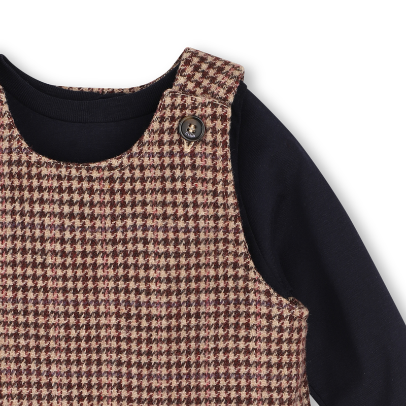 Conjunto de vestido y camiseta CHLOE 
                        NI&Ntilde;A