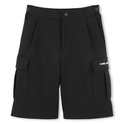 Bermudas con bolsillos KARL LAGERFELD KIDS NI&Ntilde;O