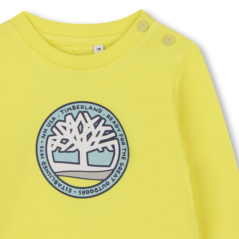 Camiseta de manga larga TIMBERLAND 
                        NI&Ntilde;O