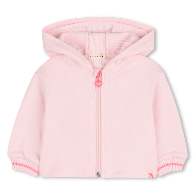 SUDADERA CON CAPUCHA CON CREMALLERA BILLIEBLUSH 
                        NI&Ntilde;A