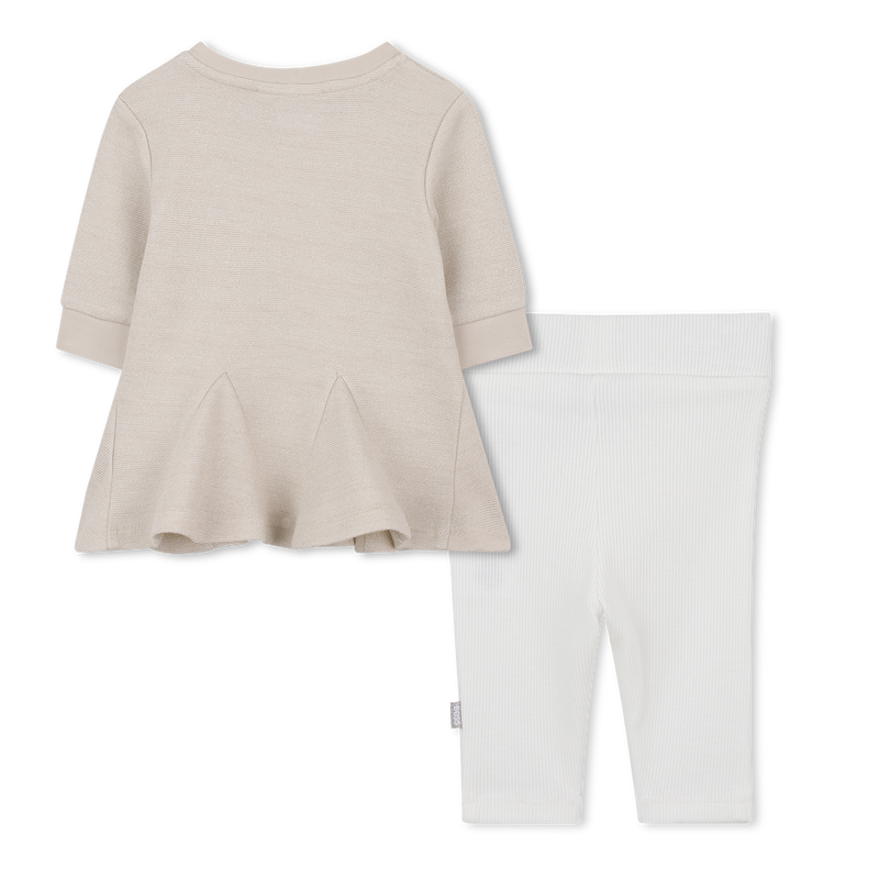 Conjunto de vestido y leggings BOSS 
                        NIÑA