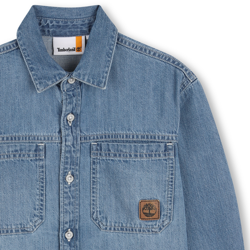 CAMISA DE MANGA LARGA TIMBERLAND 
                        NI&Ntilde;O