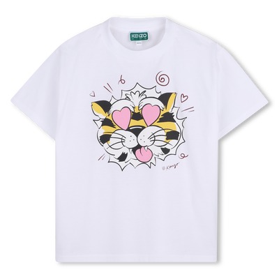 Camiseta de mangas cortas KENZO KIDS UNISEXO