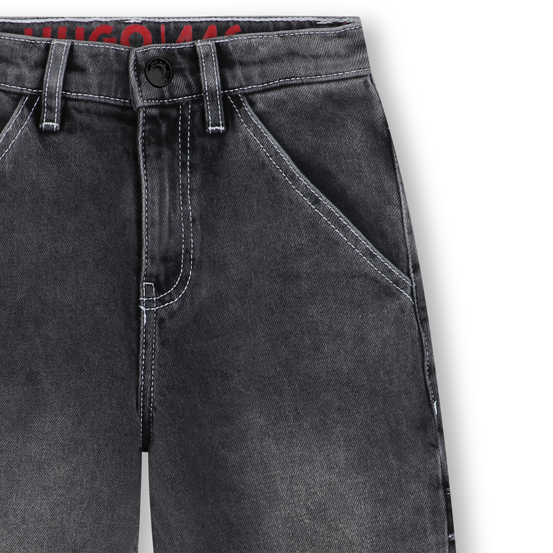 PANTALONES DE MEZCLILLA HUGO 
                        NIÑO