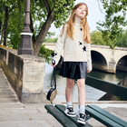 Falda corta de imitaci&oacute;n bordada ZADIG & VOLTAIRE 
                    NI&Ntilde;A