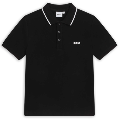 POLO DE MANGA CORTA BOSS NI&Ntilde;O