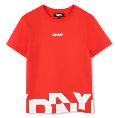 Camiseta ancha de algod&oacute;n DKNY NI&Ntilde;O