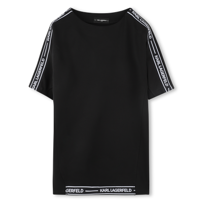 Vestido de manga corta KARL LARGERFELD KIDS NI&Ntilde;A