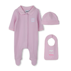 Conjunto de pijama + babero + ban BOSS 
                    NI&Ntilde;A