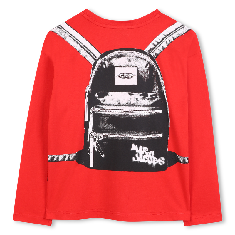 Camiseta de punto de algod&oacute;n MARC JACOBS 
                        NI&Ntilde;O