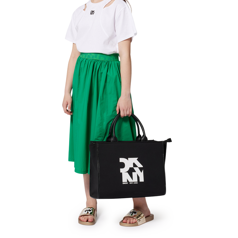 Chanclas ligeras metalizadas DKNY 
                        NI&Ntilde;A