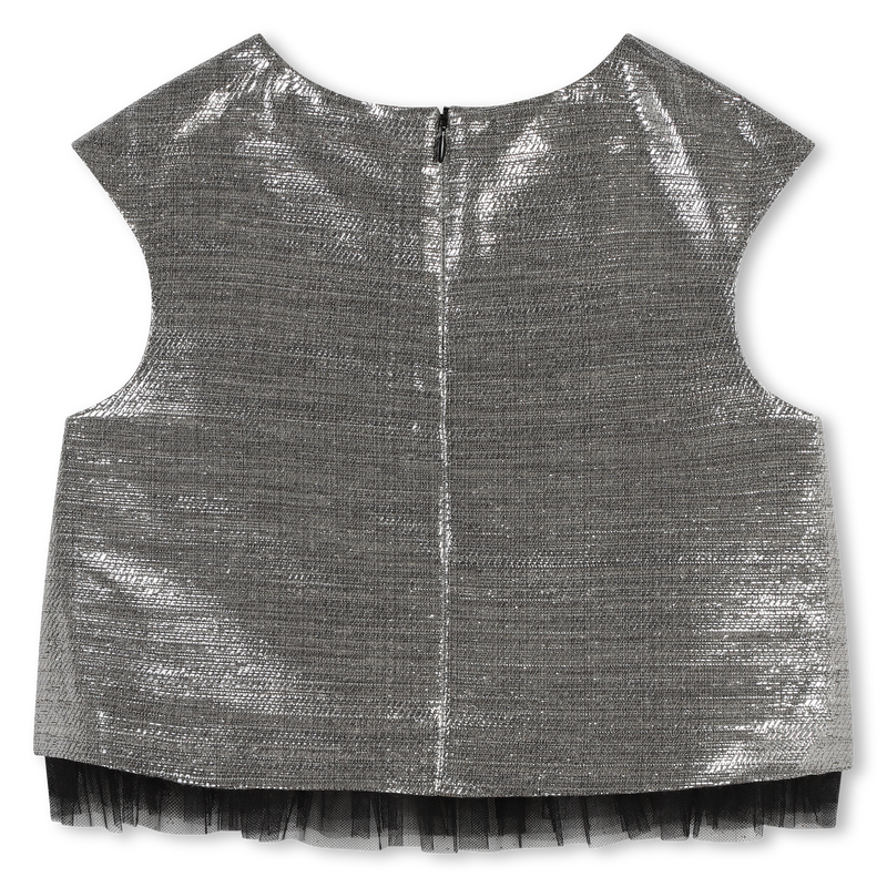 Top de cremallera sin mangas KARL LAGERFELD KIDS 
                        NI&Ntilde;A