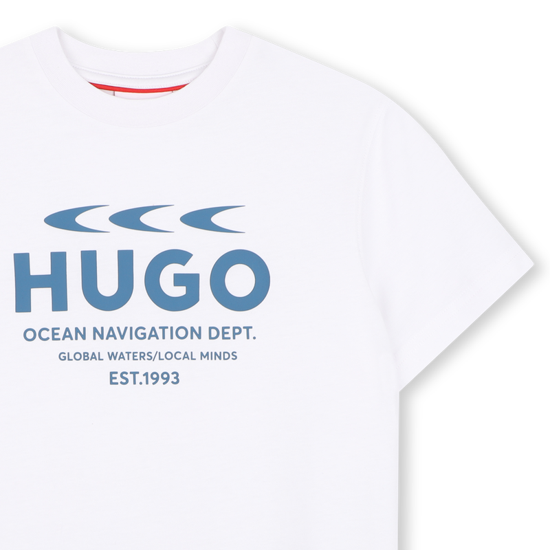 Camiseta de mangas cortas HUGO 
                        NI&Ntilde;O