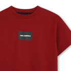 Camiseta de mangas cortas KARL LAGERFELD KIDS 
                    NI&Ntilde;O