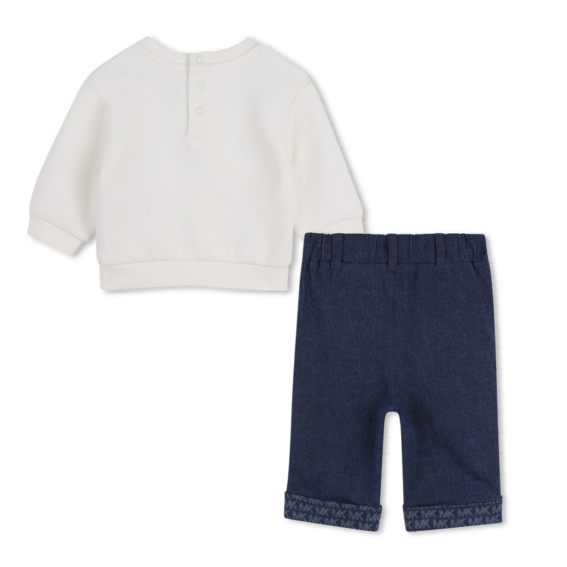 Conjunto de sudadera y pantal&oacute;n MICHAEL KORS 
                        NI&Ntilde;A