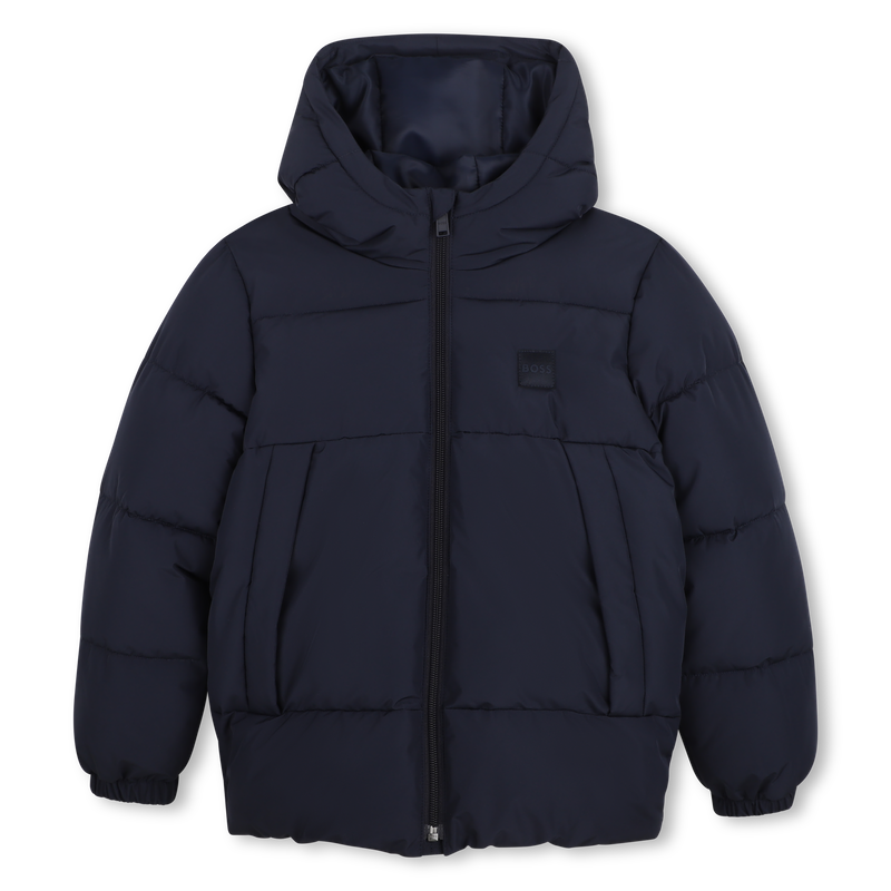 Chaqueta acolchada con capucha BOSS 
                        NI&Ntilde;O
