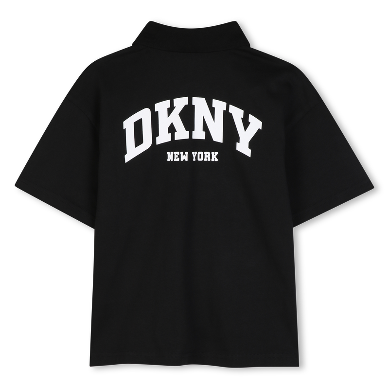 Polo de manga corta DKNY 
                        NI&Ntilde;O