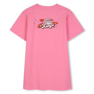 Vestido de manga corta KENZO KIDS NI&Ntilde;A